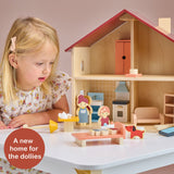 Doll Family With Cat