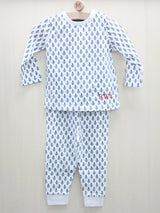 Twinning Set - Toddler & Big Kid Cotton Knit PJ Set (Erawan Grey)