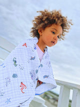 Organic Snug Blanket - Sardinian Summer