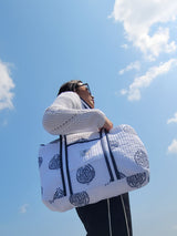 Cotton Quilted Tote Bag