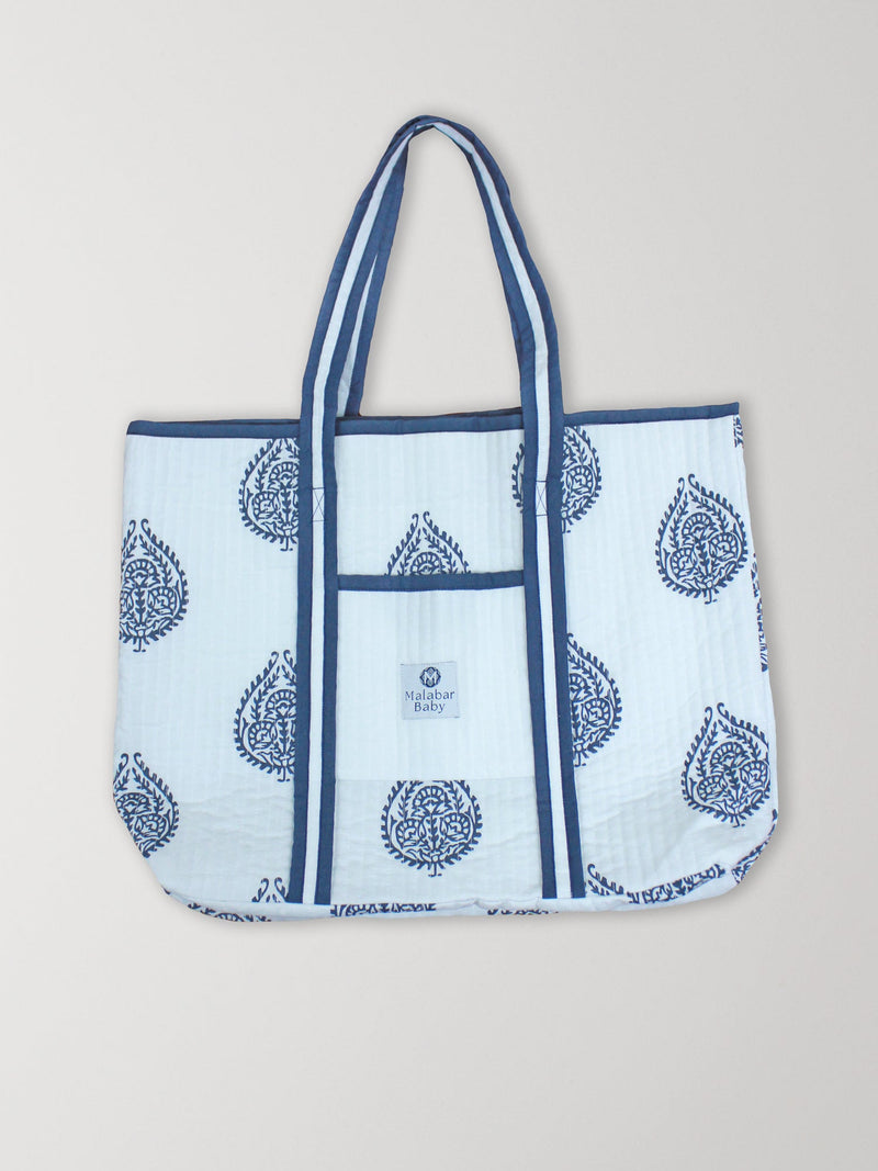 Cotton Quilted Tote Bag