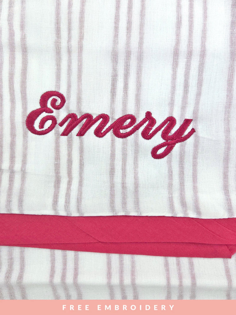 Cairo Pink Cotton Dohar