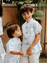 Twinning Set - Block Printed Shirts - Malabar