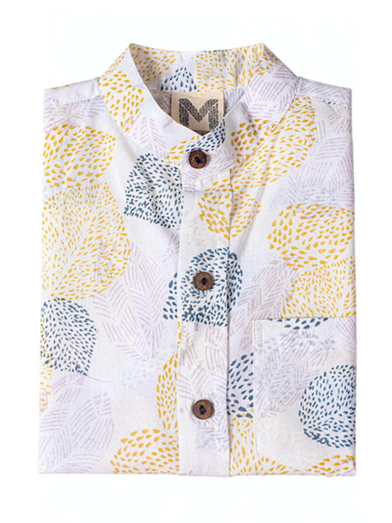 Twinning Set - Block Printed Shirts - Malabar