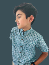 Twinning Set - Block Printed Shirts - Udaipur