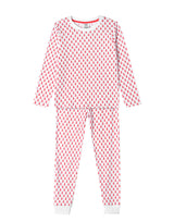 Toddler & Big Kid Cotton Knit PJ Set (Pink City)