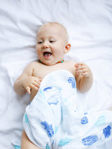 Organic Swaddle - Hamsa