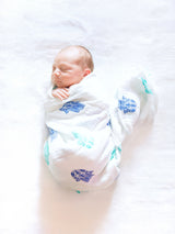 Organic Swaddle Set - Protector Series (Hamsa & Mandala)