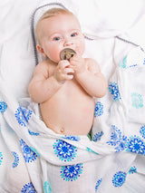 Organic Swaddle Set - Protector Series (Hamsa & Mandala)