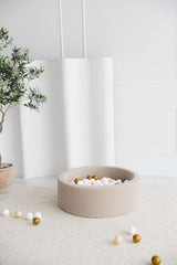 Monio - Beige Boucle Ball Pit + Balls (colour of your choice)