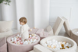 Monio - Dirty Pink Corduroy Ball Pit + Balls (colour of your choice)