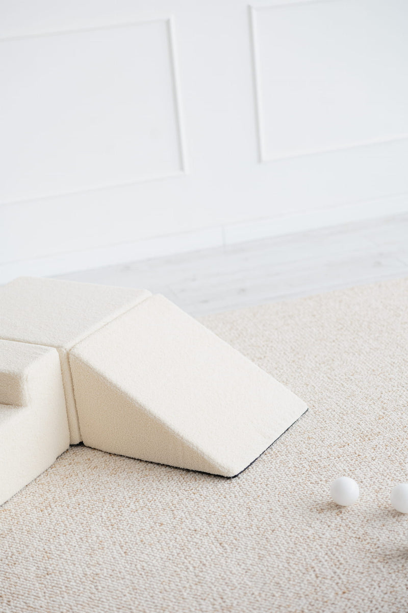 Monio - Boucle Foam Soft Play - 3 Elements - Cream
