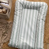 Nest Changing Mat - Candy Stripe Sage