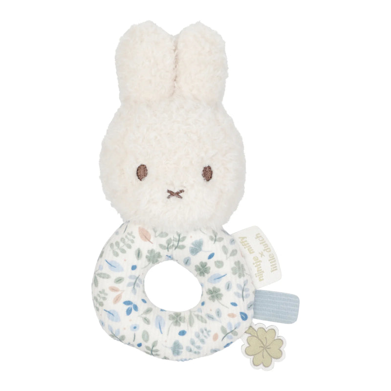 Little Dutch X Miffy Rattle - Lucky Leaves