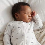 Sleepsuit 2 Pack - Nautical / White