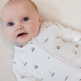 Sleepsuit 2 Pack - Nautical / White