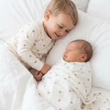 XL Bamboo Muslin - Neutral Heart