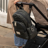 Baby Changing Backpack - Soft Black