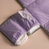 Recycled Nylon Travel Baby Changing Mat - Olive