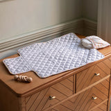 Cotton Travel Baby Changing Mat - Wildflower Garden