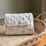 Cotton Travel Baby Changing Mat - Coastline