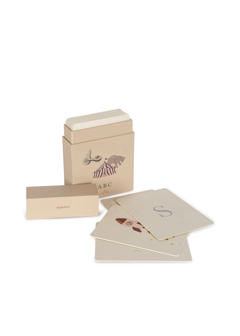 Konges Slojd - Cardboard Learning Cards - Letters