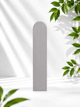 Monio - Upholstered Wall Panel Fence - Grey Corduroy