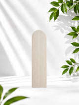 Monio - Upholstered Wall Panel Fence - Cream Corduroy