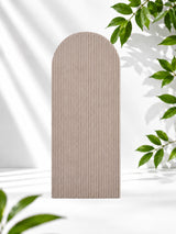 Monio - Upholstered Wall Panel Fence - Beige Corduroy