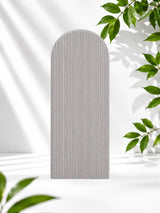 Monio - Upholstered Wall Panel Fence - Grey Corduroy
