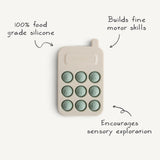 Mushie - Phone Press Toy - Blush