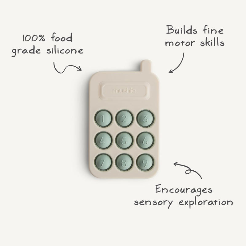 Mushie - Phone Press Toy - Blush