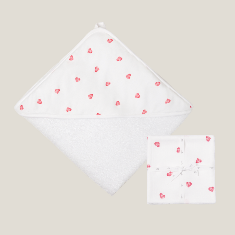 Bath Time Gift Set - Pink Heart