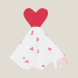 Muslin Comforter - Pink Heart