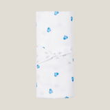 XL Bamboo Muslin - Blue Heart