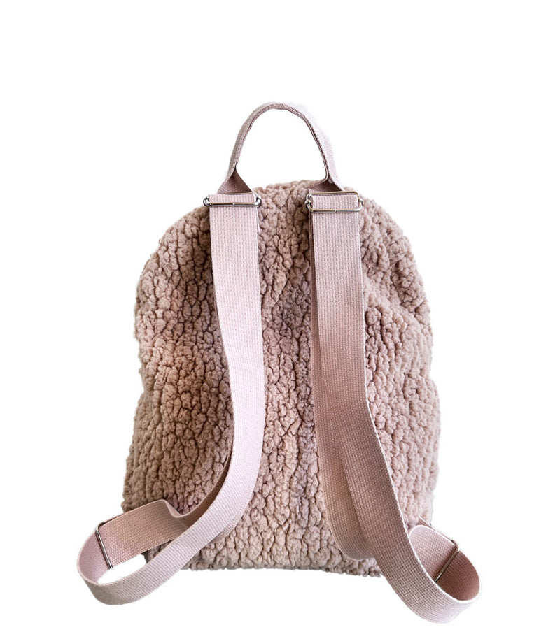 Teddy Personalised Backpack- Beige