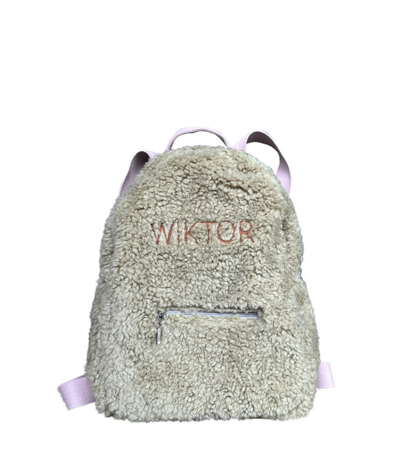 Teddy Personalised Backpack- Green