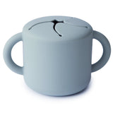 Mushie - Snack Cup - Powder Blue