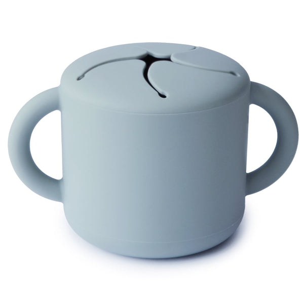 Mushie - Snack Cup - Powder Blue