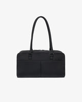 Riley Compact East-West Changing Bag Black Woven