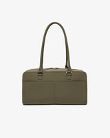 Riley Compact East-West Changing Bag Olive Woven