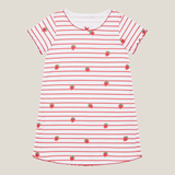 Short Sleeve Nightdress - Raspberry