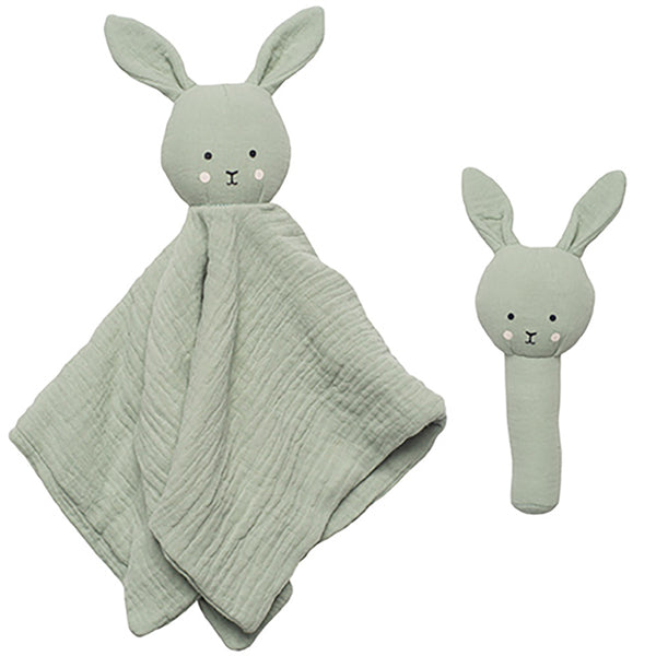 Jabadabado - Baby Gift - Green Bunny