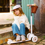 BANWOOD 3-WHEEL SCOOTER VINTAGE - PINK