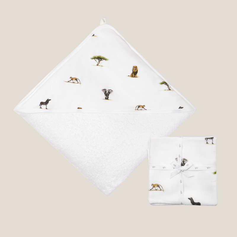 Bath Time Gift Set - Safari