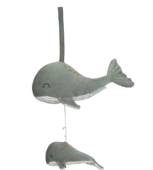 Little Dutch Music Box Whale-Ocean Mint