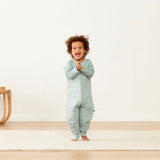ergoPouch - Organic Winter Long Sleeved Sleep Onesie - Sage 3.5 TOG