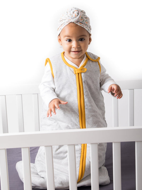 TOG 2.2 (Quilted) - Erawan Grey Wearable Baby Sleep Sack