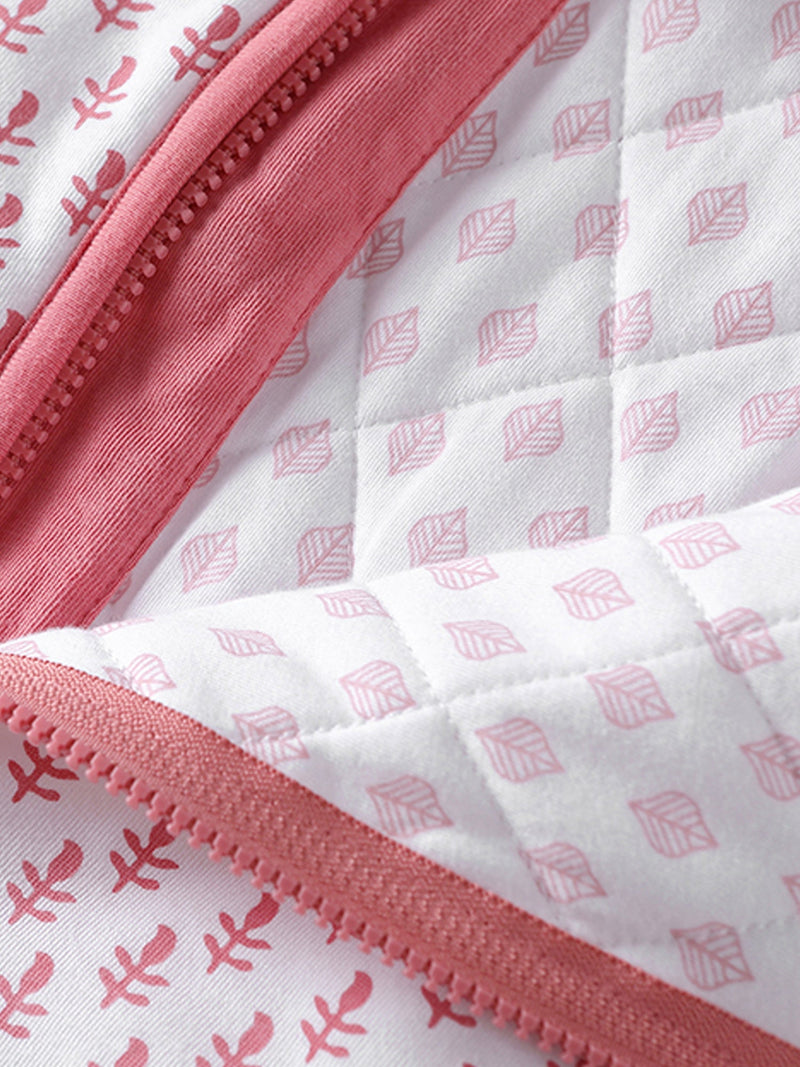 TOG 2.2 (Quilted) - Pink City Wearable Baby Sleep Sack