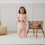 ergoPouch - Organic Winter Long Sleeved Sleep Onesie - Daisy 2.5 TOG